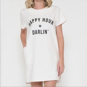 Cotton Graphic Dress